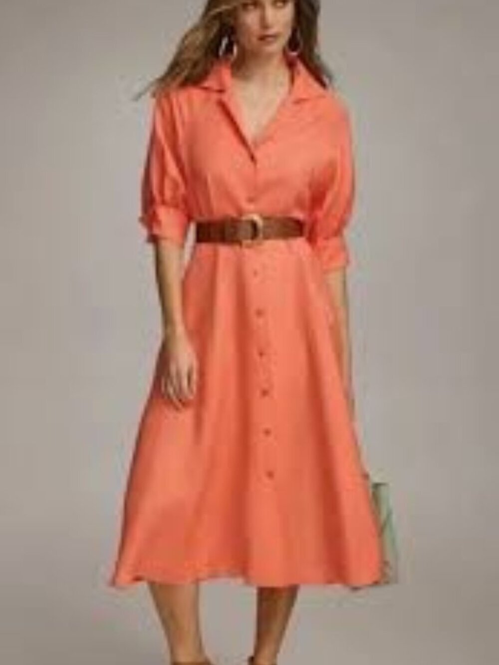 Donna Karan | Linen Dress Size 2